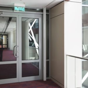 Противопожарная дверь 2100×1800 / серия FRM55287